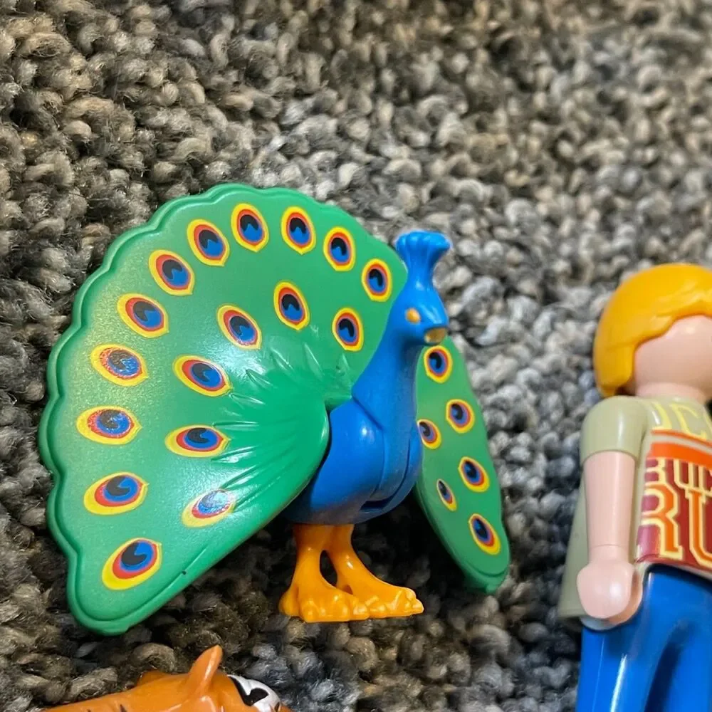 Playmobil 4852 Asian Animal Enclosure Set – Mostly Complete – Missing Pieces